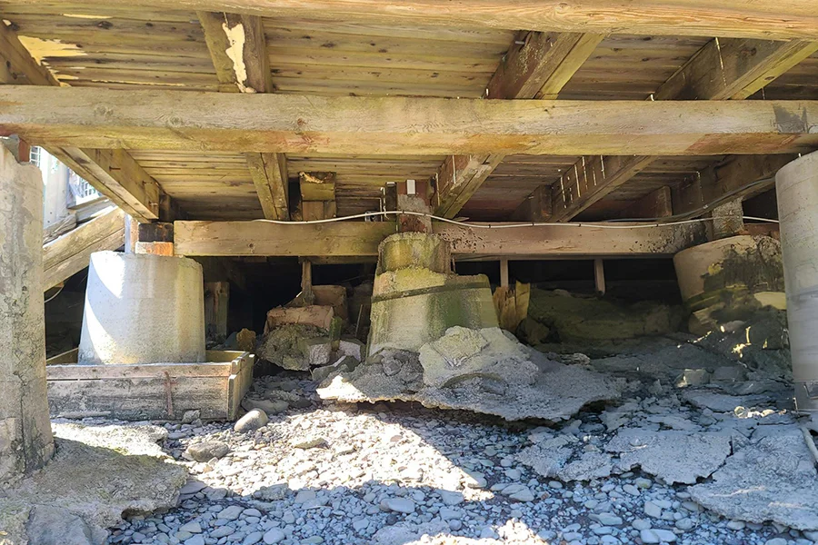 Pier and Beam or Block and Base Foundation Repair Alexandria VA