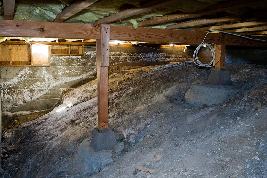 Pier and Beam or Block and Base Foundation Repair Alexandria VA